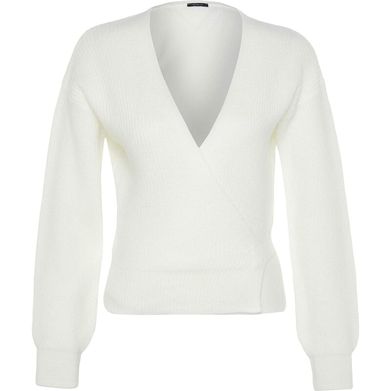 Trendyol Sveter slonová kosť 66622357