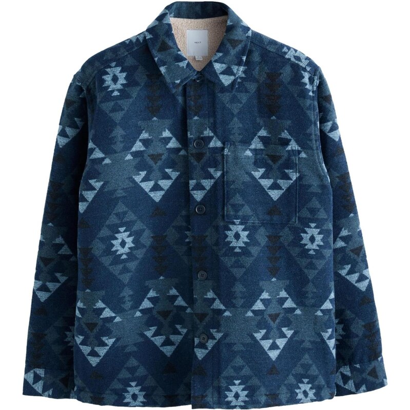 Next Prechodná bunda námornícka modrá / dymovo modrá / svetlomodrá 66622370