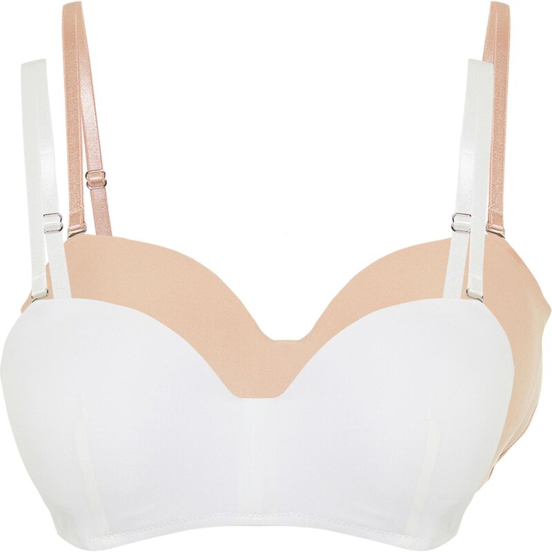 Trendyol Podprsenka telová / biela 66622425