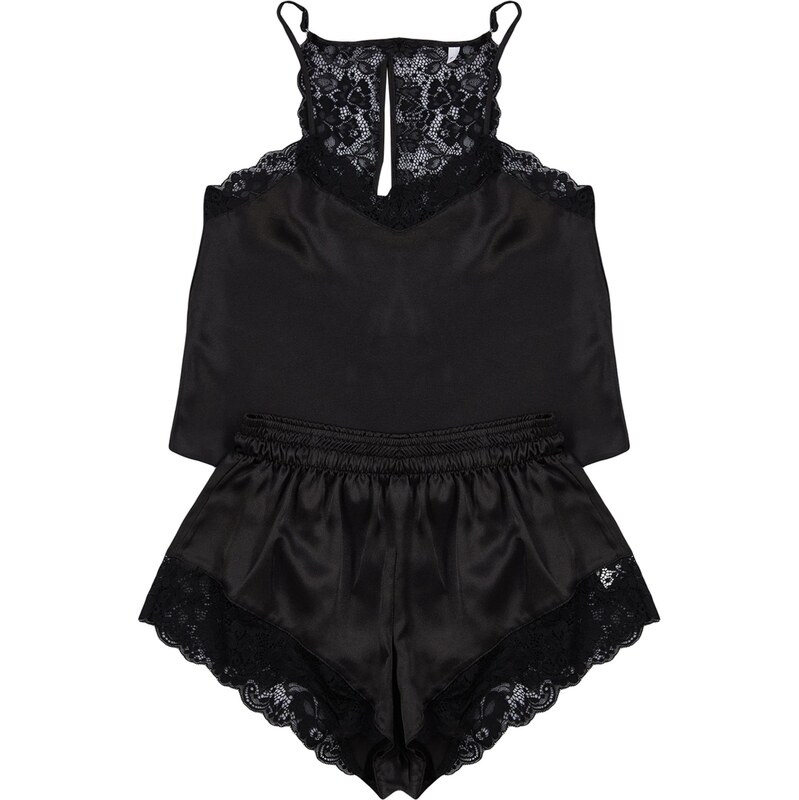 Trendyol Kraťasy čierna 66622424