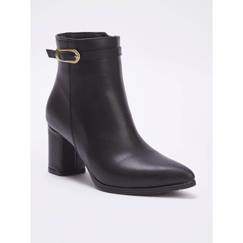 Trendyol Členkové čižmy čierna 66622525