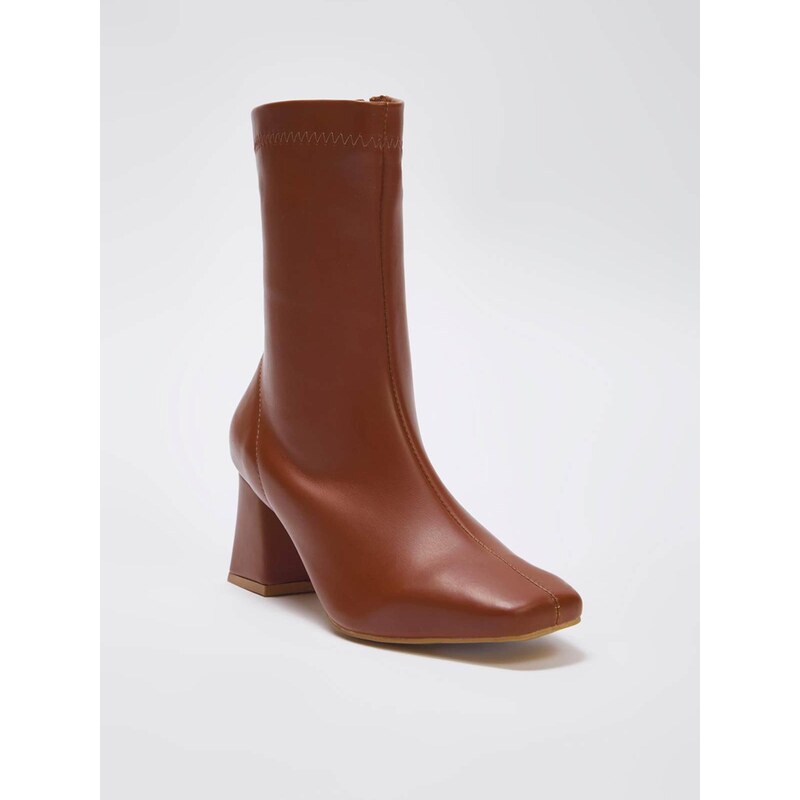 Trendyol Členkové čižmy koňaková 66622519