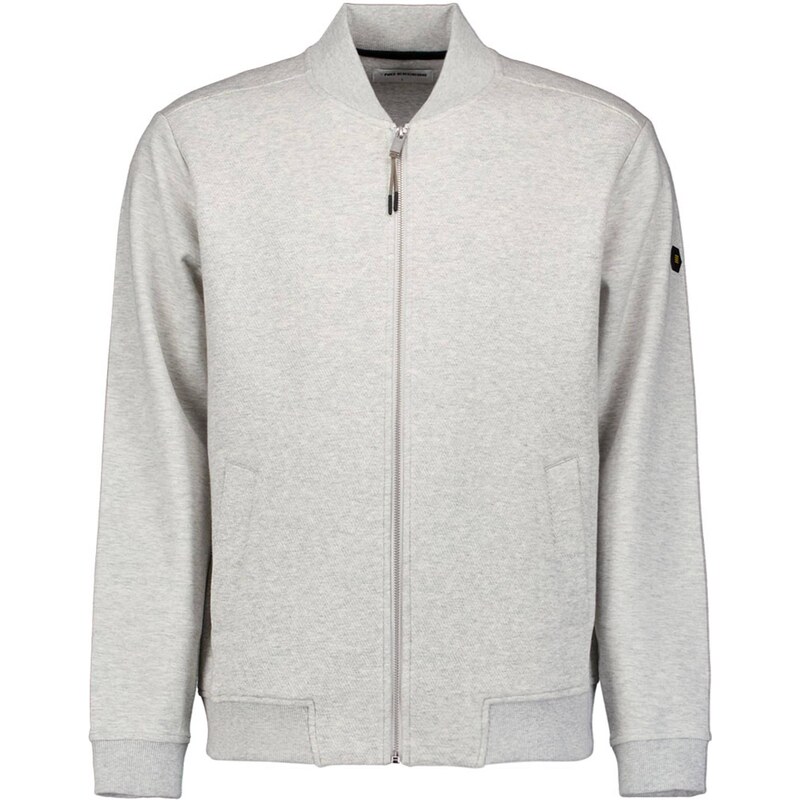 No Excess Tepláková bunda sivá melírovaná 66622693