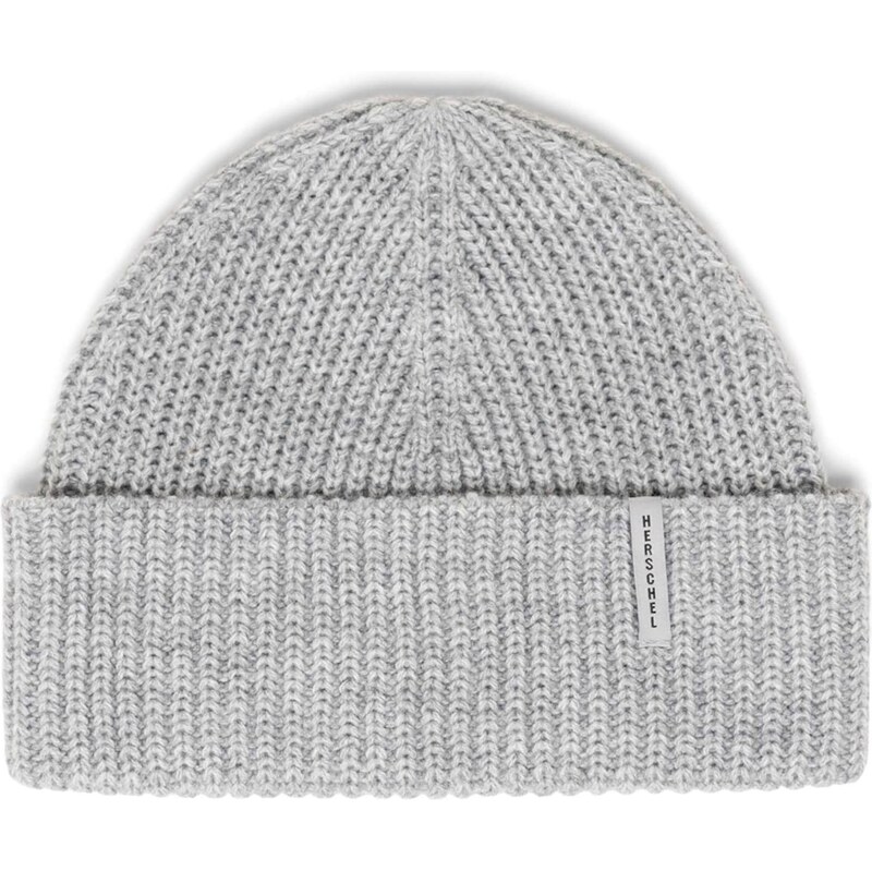 Herschel Čiapky Watch Cap Vertical ID svetlosivá 66622751