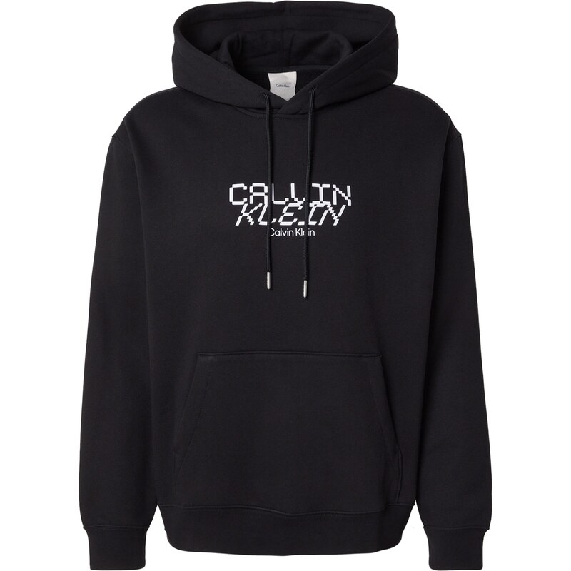 Calvin Klein Mikina čierna / biela 66622836