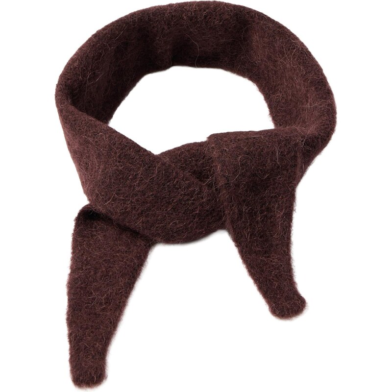 Samsøe Samsøe Šál Sanor čokoládová 66622856