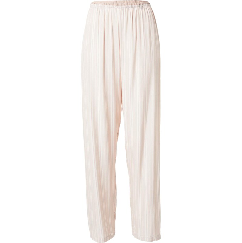 BOSS Pyžamové nohavice béžová / telová / rosé / šedobiela 66622873