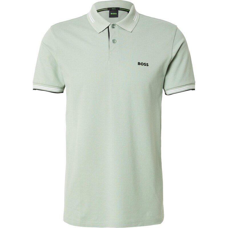 BOSS Tričko Paul pastelovo zelená 66622884