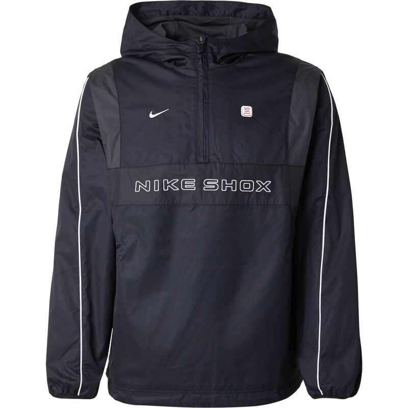 Nike Sportswear Prechodná bunda tmavosivá / čierna / biela 66622931