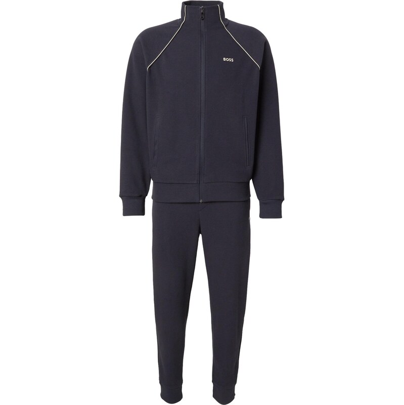 BOSS Joggingová súprava tmavomodrá / biela 66622919
