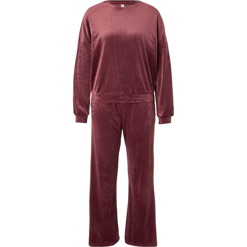 Hunkemöller Pyžamo vínovo červená 66622981