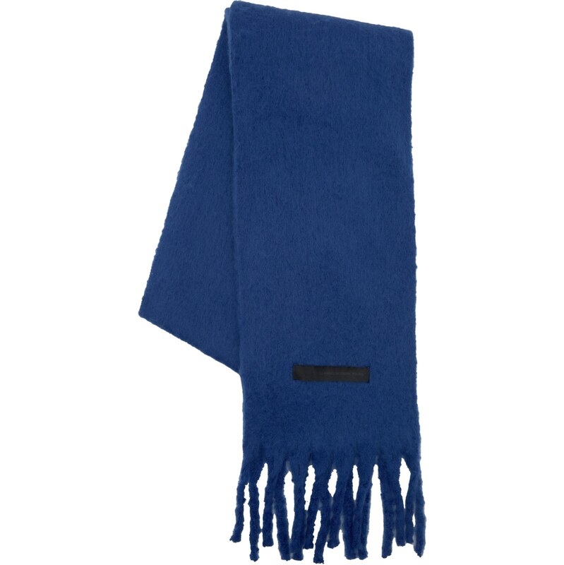 Pull&Bear Šál LISA modrá / čierna 66731920