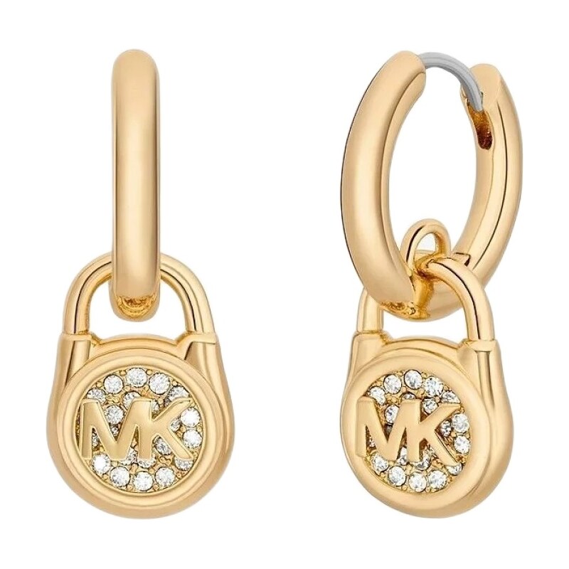 Michael Kors Štýlové pozlátené kruhy Hamilton MKJ8206710 66624197