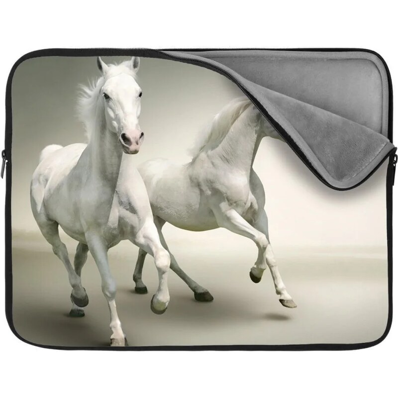 Sablio Obal na notebook Dva biele kone 65424548