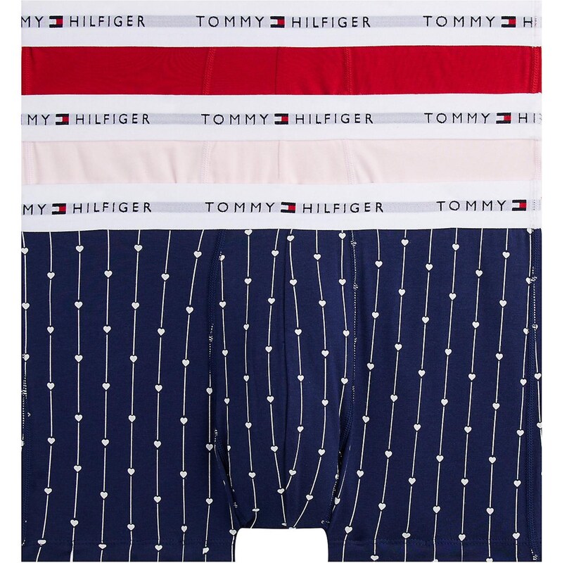 Tommy Hilfiger Underwear Boxerky Essential námornícka modrá / ružová / 66637572
