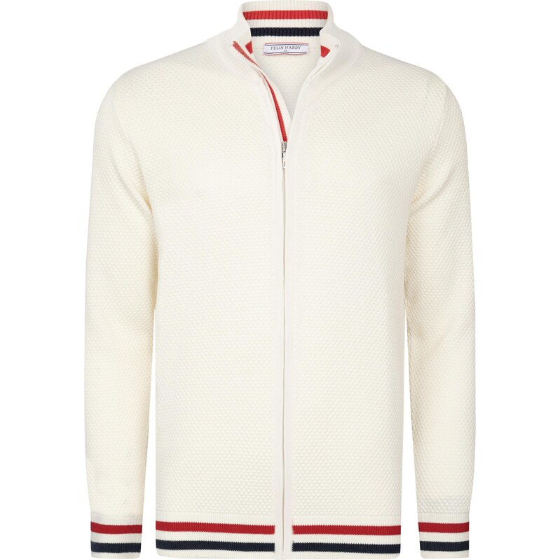 Felix Hardy Kardigán nebielená / modrá / červená 66637590