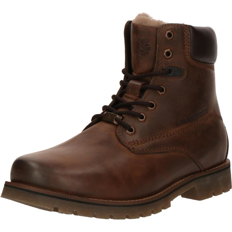 SALAMANDER Šnurovacie čižmy hnedá 66637612