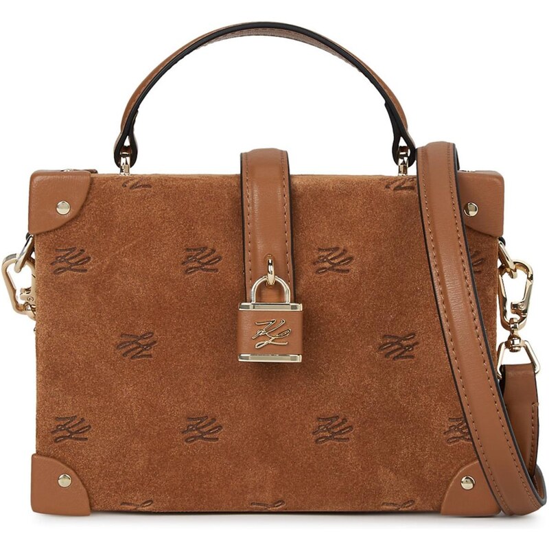 Karl Lagerfeld Kabelka Autograph hnedá 66637632