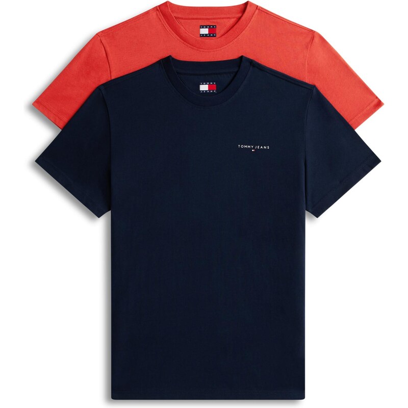 Tommy Jeans Tričko námornícka modrá / červená 66637709