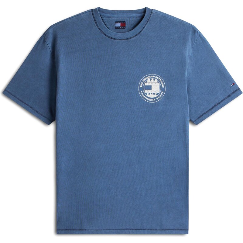 Tommy Jeans Tričko modrá / biela 66637728