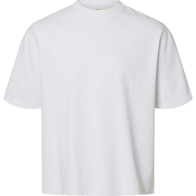 SELECTED Tričko SLHASPEN biela 66637752