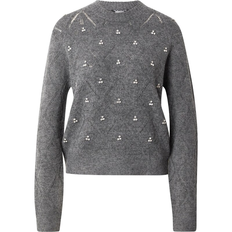 QS Sveter sivá melírovaná 66637832