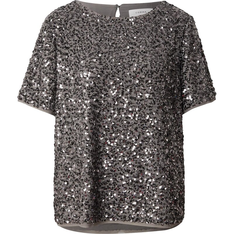 COMMA Blúzka sivá 66637837