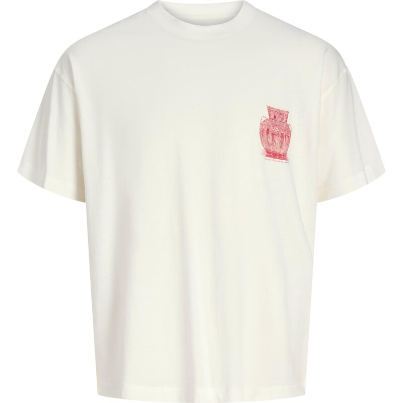 Jack & Jones Junior Tričko JORARGOS melónová / biela 66637856