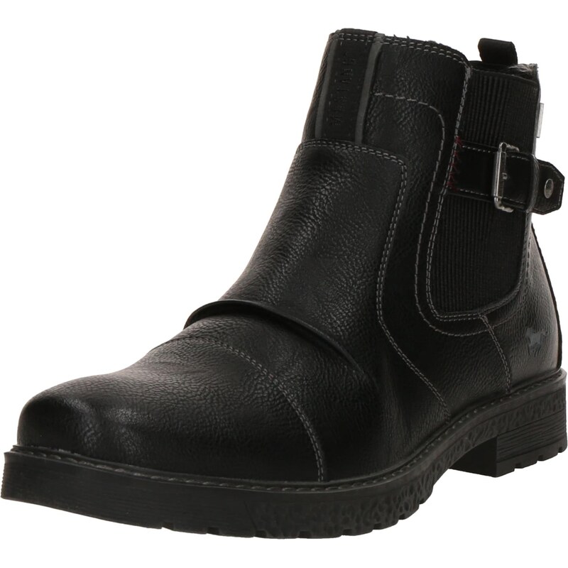 MUSTANG Nízke čižmy čierna 66637859