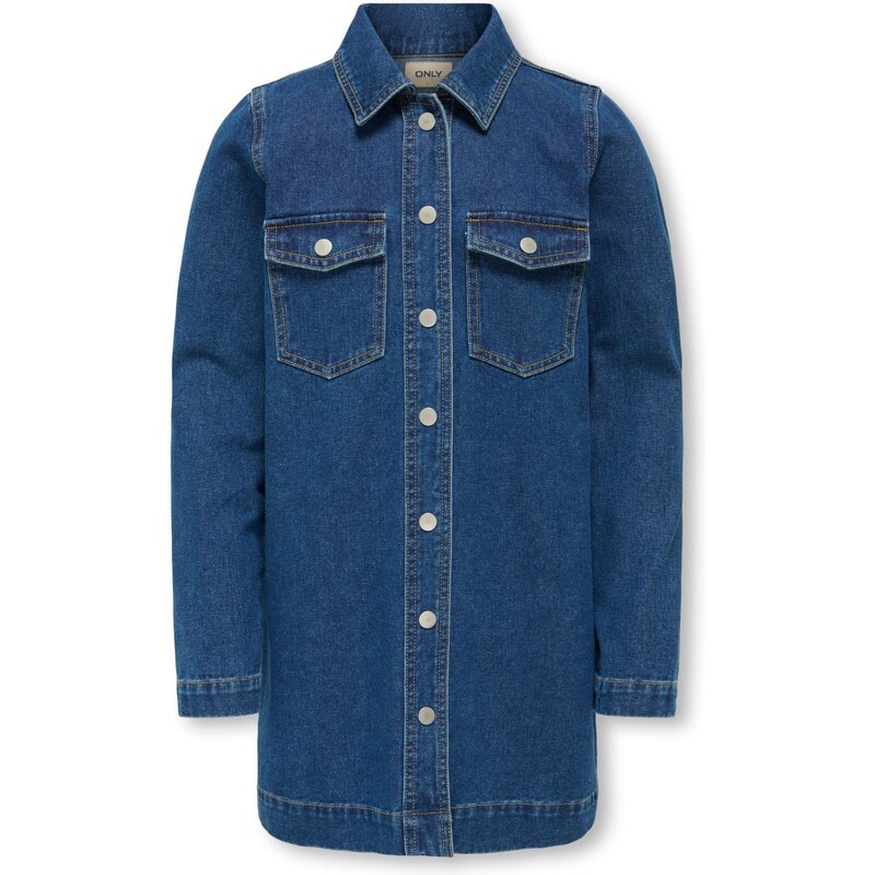 ONLY GIRLS Šaty KOGBelle modrá denim 66637920