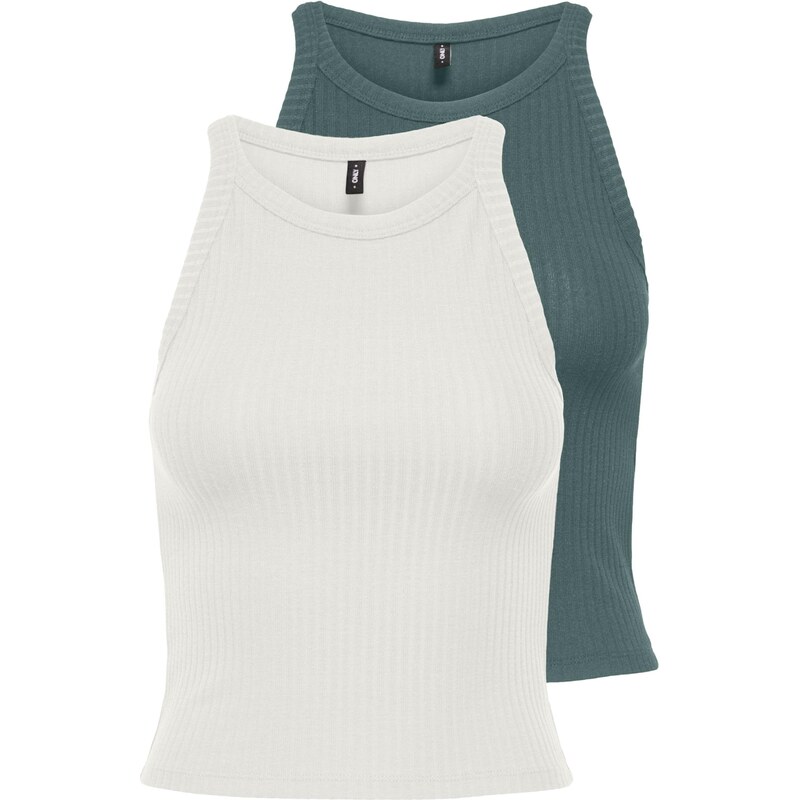 ONLY Top ONLEMMA jedľová / biela 66639057