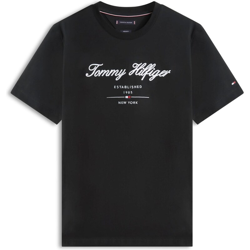TOMMY HILFIGER Tričko čierna / biela 66639086