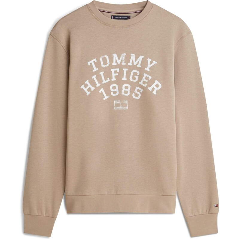 TOMMY HILFIGER Mikina béžová / biela 66639081