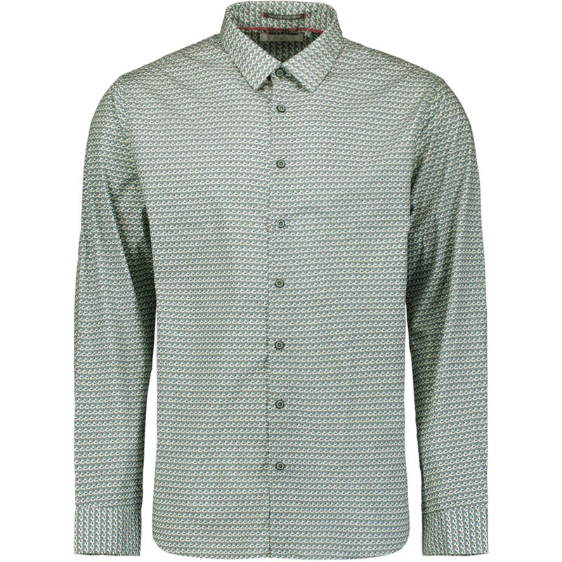 No Excess Košeľa vodová / sivá / biela 66639100