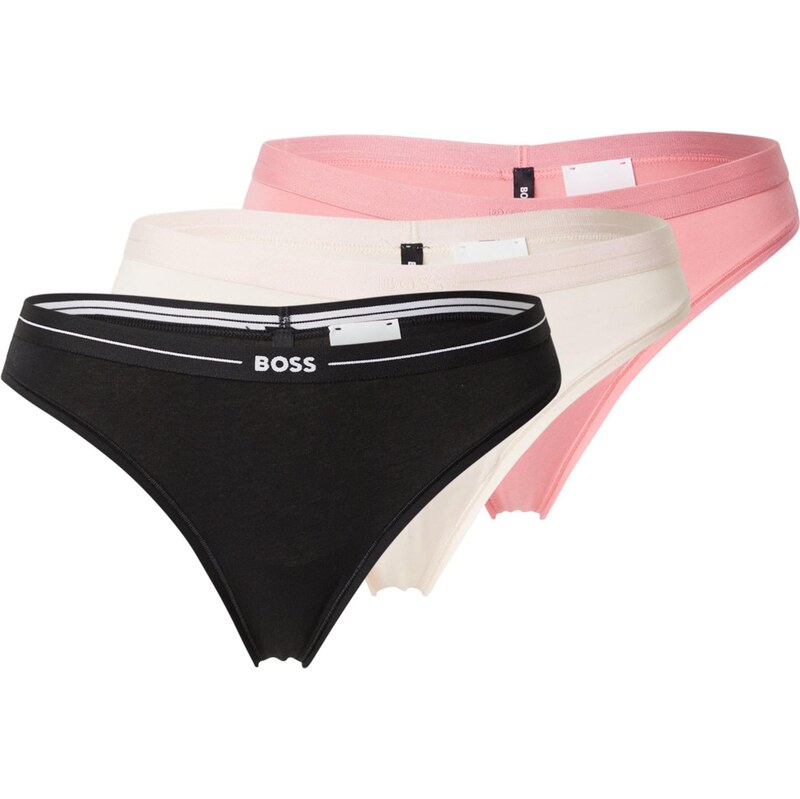 BOSS Tangá béžová / ružová / čierna 66639216