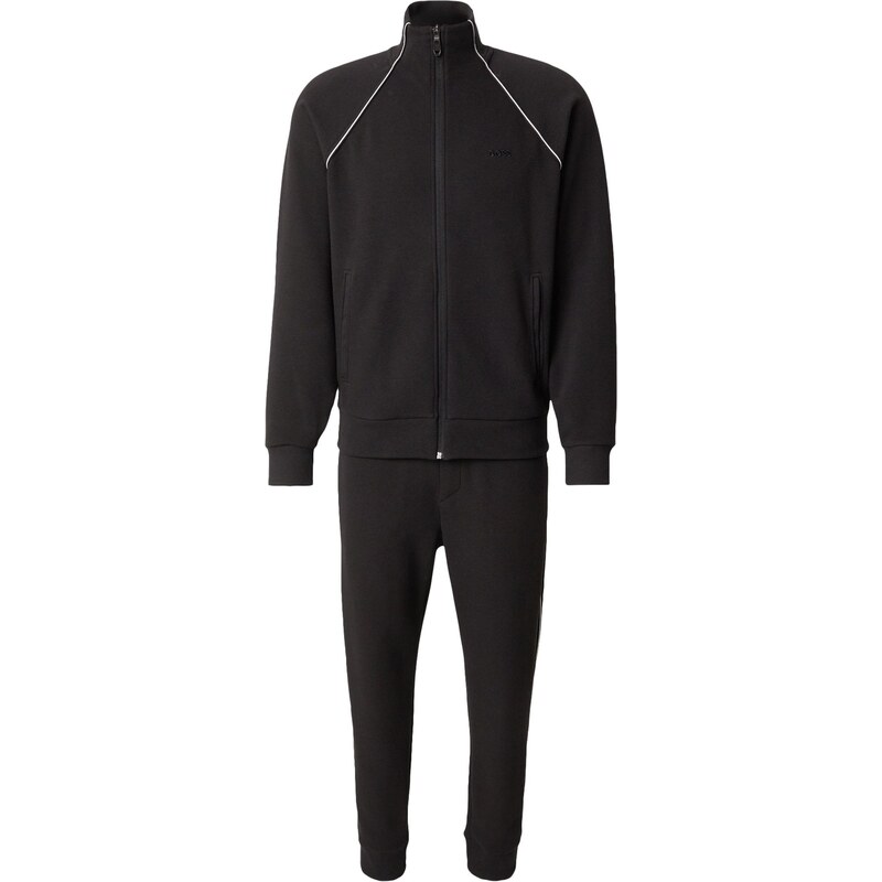 BOSS Joggingová súprava čierna / biela 66639221