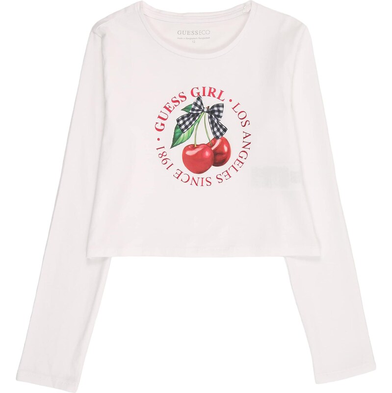 GUESS Tričko zelená / červená / čierna / biela 66639244