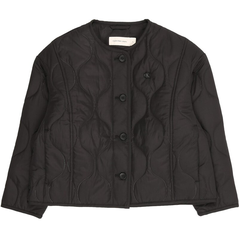 Calvin Klein Jeans Prechodná bunda čierna 66639234