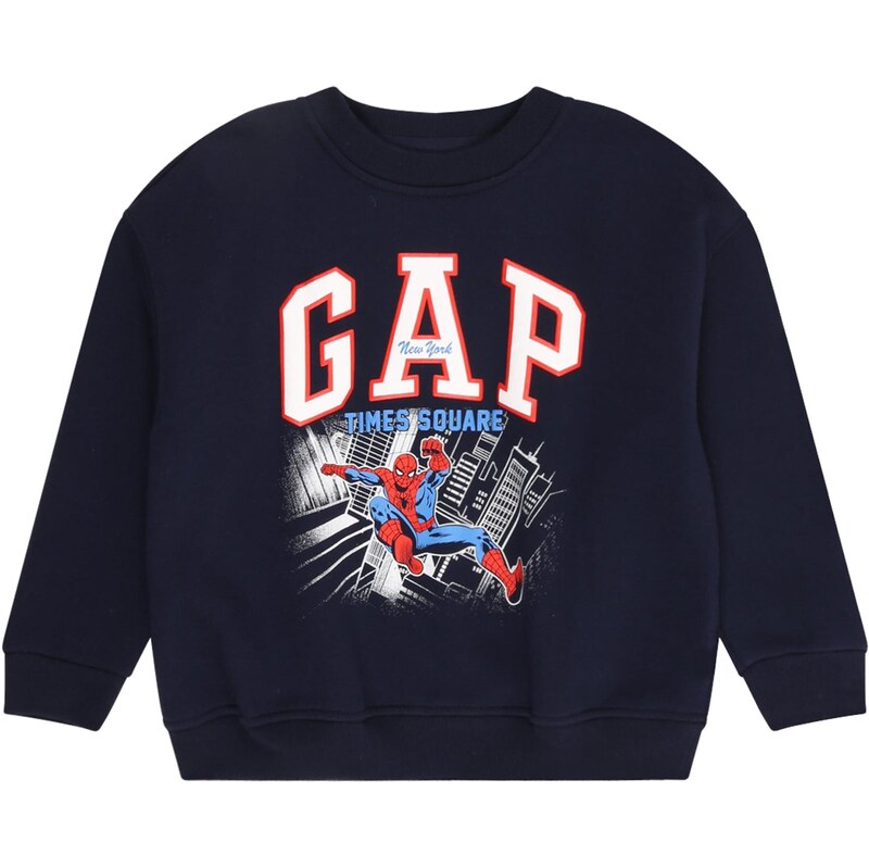 GAP Mikina námornícka modrá / zafírová / jasne červená / biela 66639350