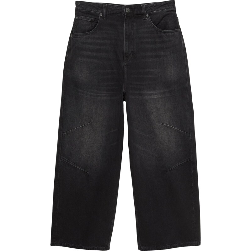 Pull&Bear Džínsy čierny denim 66639265