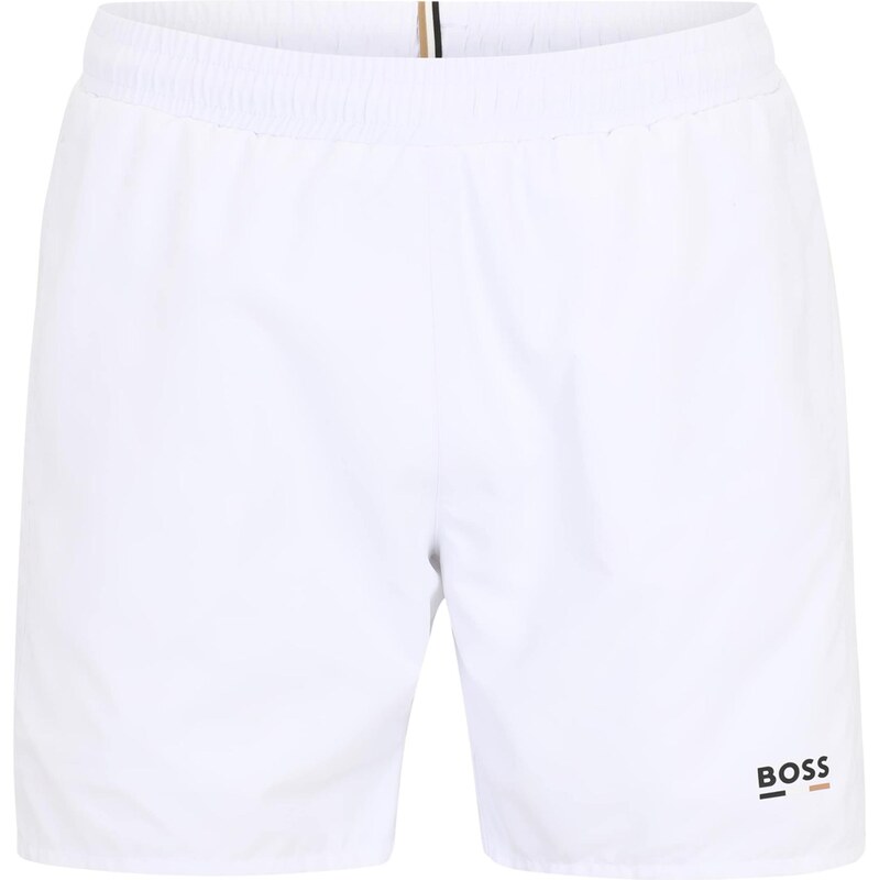 BOSS Plavecké šortky Swordfish biela 66639351