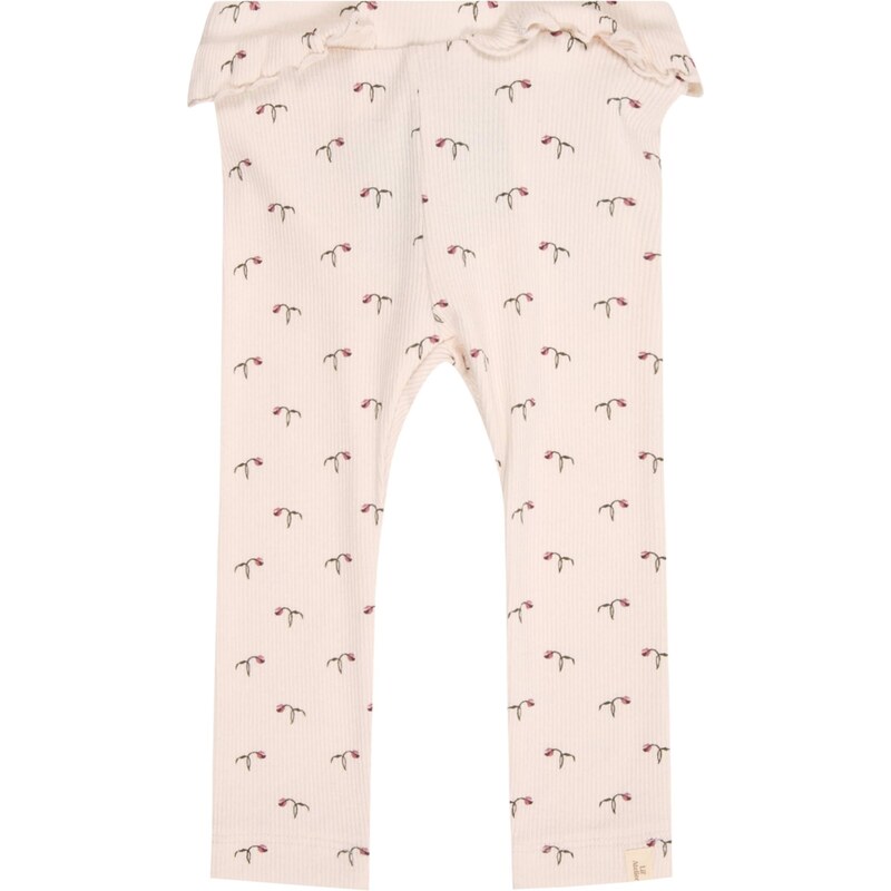 LilAtelier Legíny NBFGAGO olivová / baklažánová / pastelovo fialová 66639286