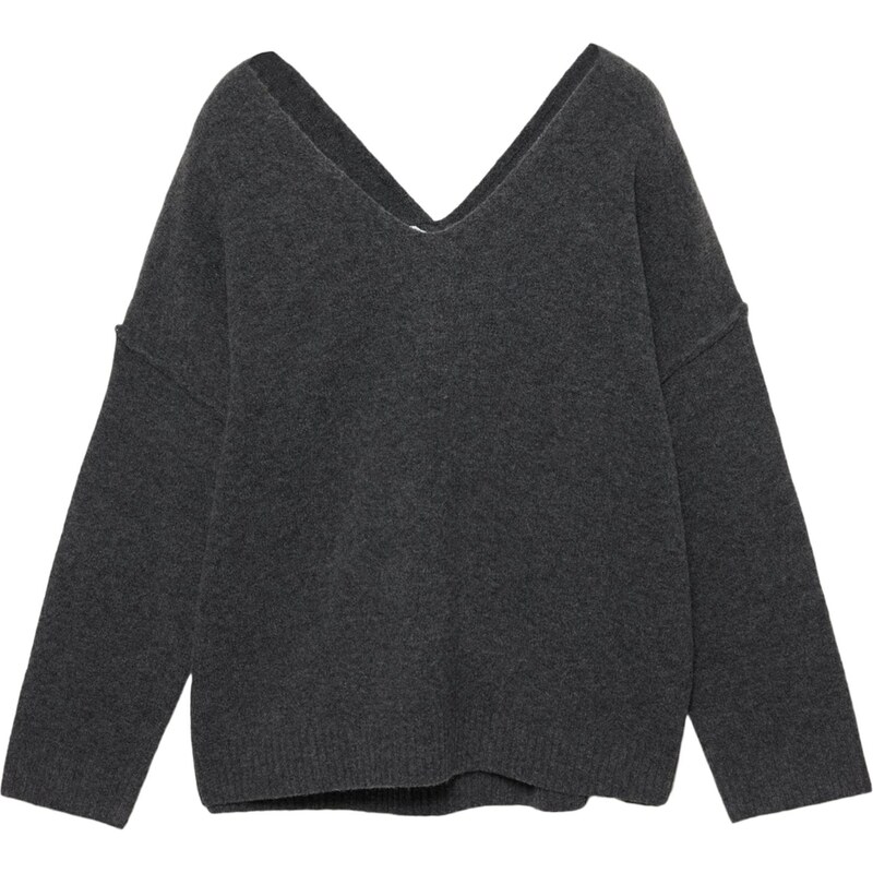 Pull&Bear Sveter tmavosivá 66639316