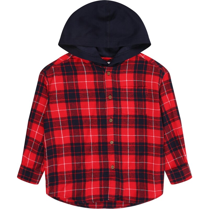 GAP Košeľa námornícka modrá / červená / šedobiela 66639390