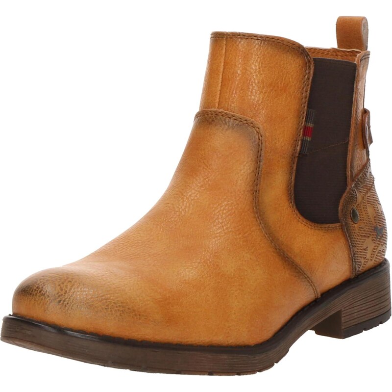 MUSTANG Členkové čižmy Elfi karí 66639374