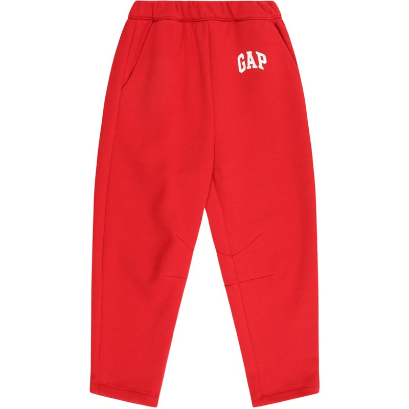 GAP Nohavice červená / biela 66639389