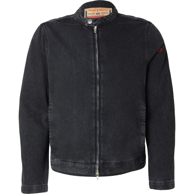 DIESEL Prechodná bunda D-GLORY čierny denim 66639420