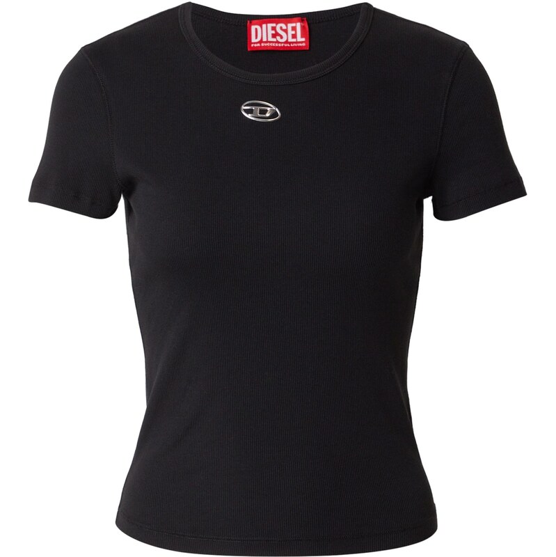 DIESEL Tričko T-ELE-LONG-OD čierna 66639432