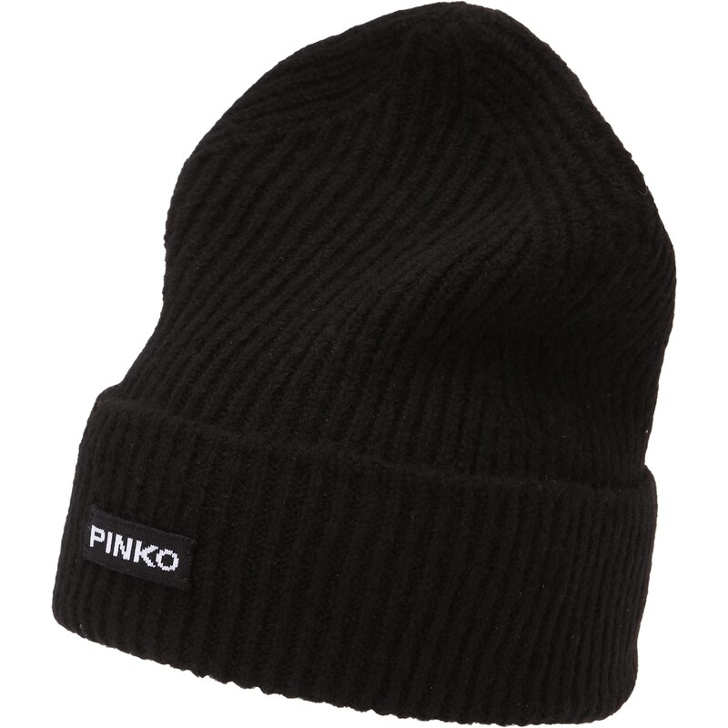 PINKO Čiapky KAZAKISTAN čierna / biela 66639475