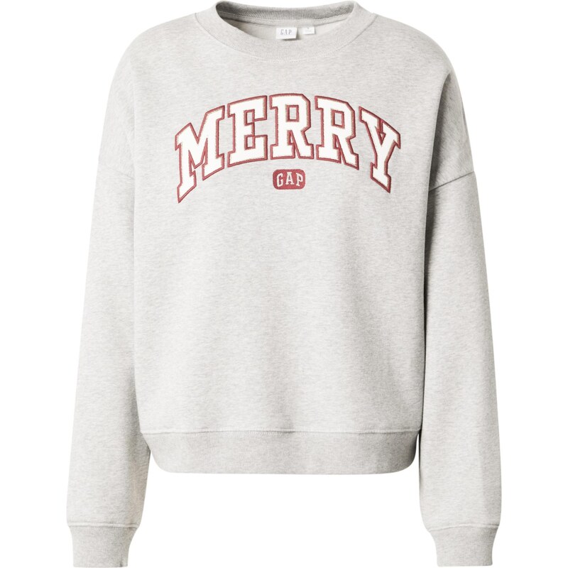 GAP Mikina sivá / červená 66639500